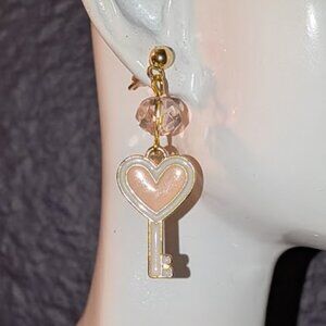 "Key to My Heart" Earrings